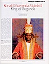 Image Magazine story on the King of Buganda